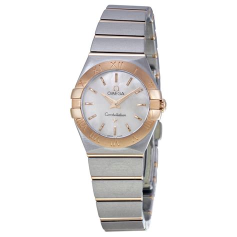 omega rose gold ladies watch|omega rose gold women's watch.